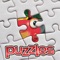 Cartoon Puzzle Jigsaw for Tractor Tom