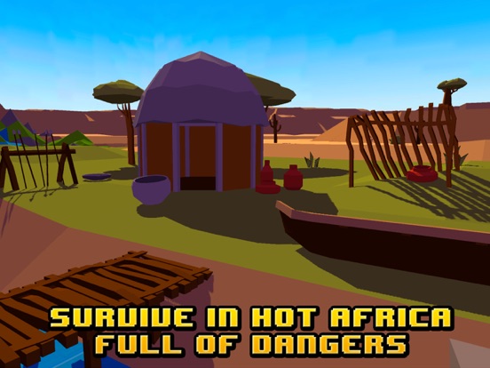 African Craft Survival Simulator 3D Fullのおすすめ画像1
