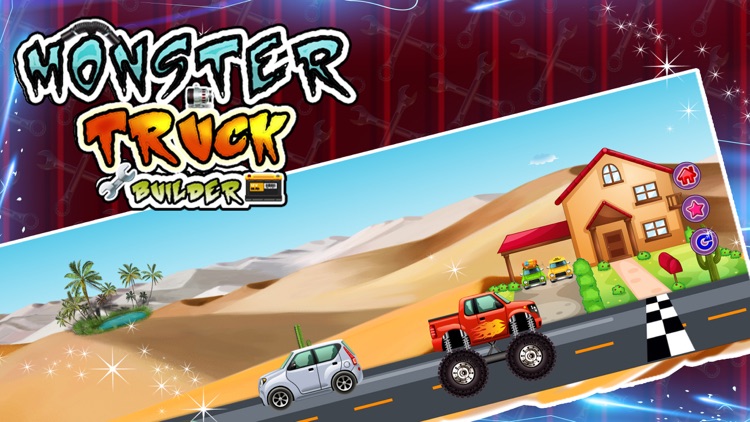 Monster Truck Builder - Build 4x4 vehicle in this crazy mechanic game for kids screenshot-4