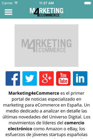 Marketing4eCommerce.net screenshot 4