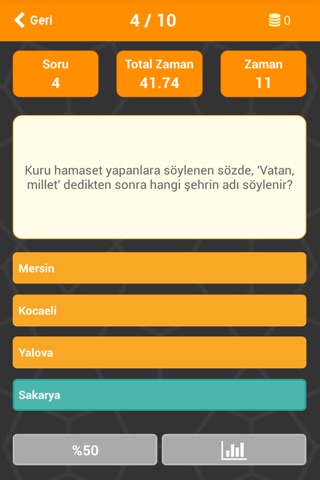 Online Bilgi Yarışması screenshot 3