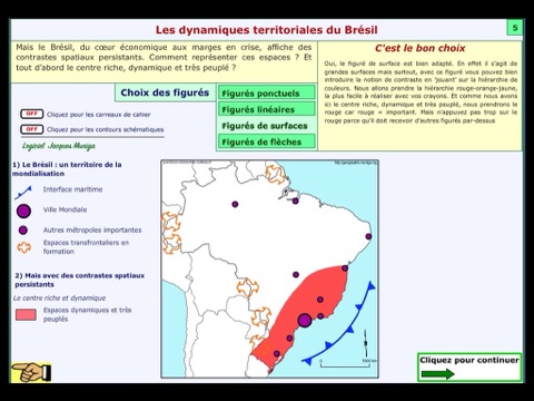 Croquis de géographie pour le Bac : Les dynamiques territoriales du Brésil screenshot 4