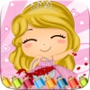 Sweet Little Girl Coloring Book Art Studio Paint and Draw Kids Game Valentine Day
