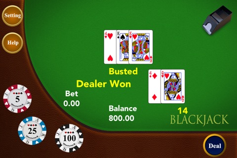 New Blackjack 21 Point Free - Prime Live Happify Russe Casino Poker Game screenshot 2