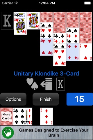 Unitary Klondike Solitaire screenshot 3