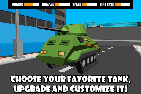 Iron Tank Battle Wars 3D Full screenshot 2