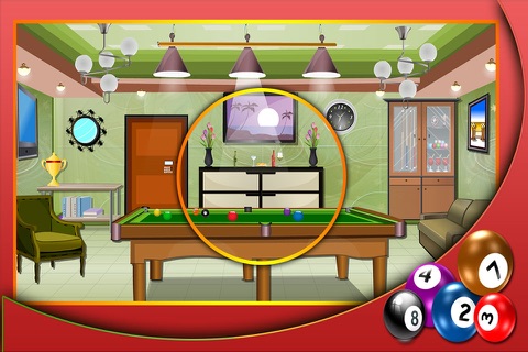 Billiard Room Escape screenshot 4