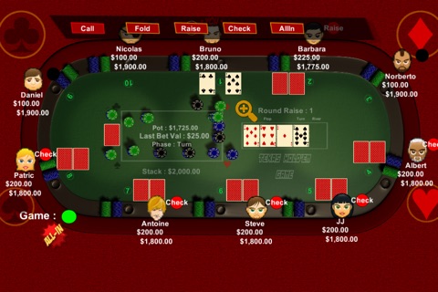 Texas Holdem Tournament Pro screenshot 4