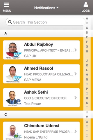 SAP O&G App screenshot 4