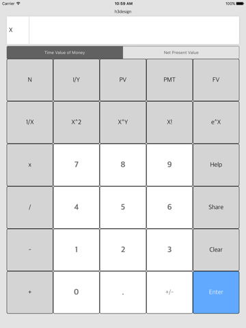FinanceCal - náhled