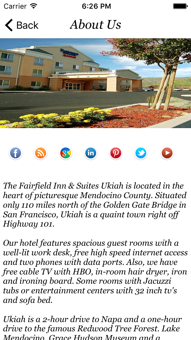 How to cancel & delete Fairfield Inn & Suites Ukiah Mendocino County from iphone & ipad 3