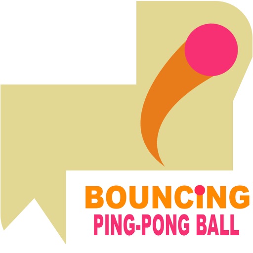 Bouncing Ping Pong Ball - Tap Tap, Bounce, Move and Escape from Hurdles icon