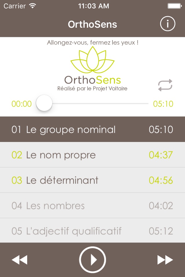 OrthoSens screenshot 2