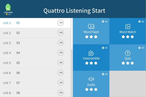 Quattro Listening Start screenshot 4