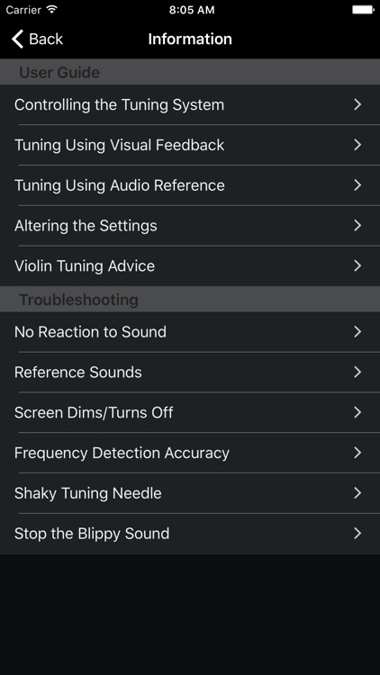 Precision Violin Tuner screenshot-3