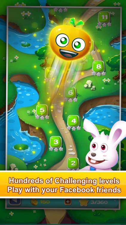 Fruit Splash Extreme: FREE Fruit Line Connect Match-3 Puzzle Game screenshot-3