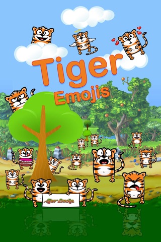 Tiger Emojis screenshot 2