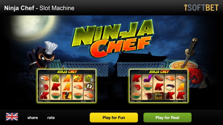Free Games | Slot Machine Ninja Chef - Casino slot machine games of iSoftBet