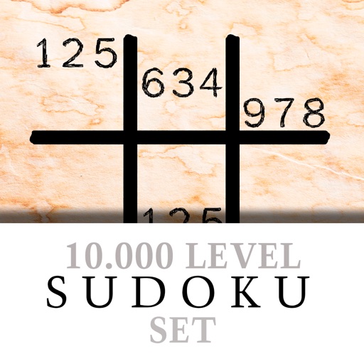 A classic 10.000 SUDOKU Level Set icon