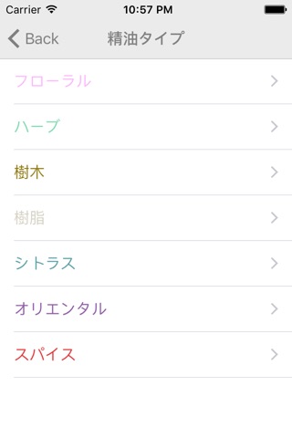 アロマ図鑑 screenshot 2