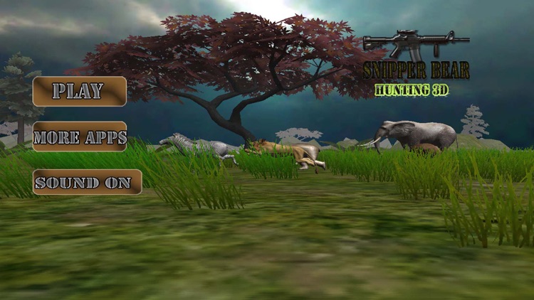 Sniper Bear Hunting 3D screenshot-3