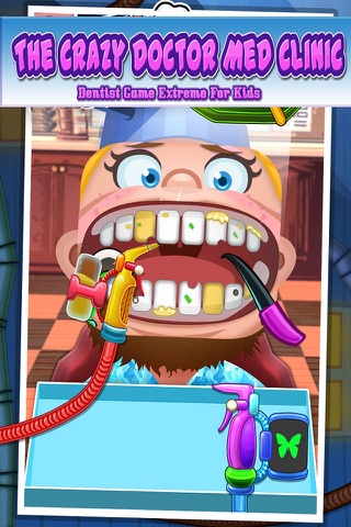 The Crazy Doctor Med Clinic - dds Dentist Game Extreme screenshot 2