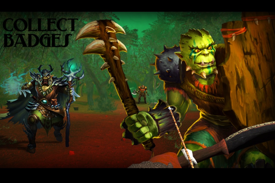 Elf Archer vs Orcs and Gobblins - Clash of Civilisations screenshot 2