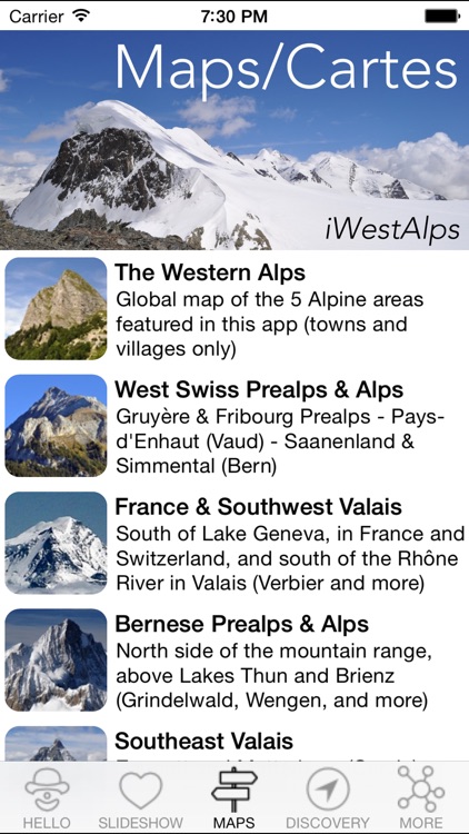 iWestAlps - The Western Alps