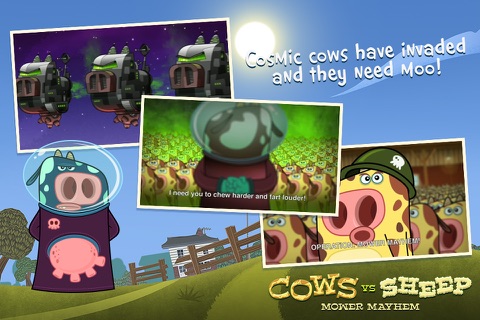 Cows Vs Sheep: Mower Mayhem screenshot 2