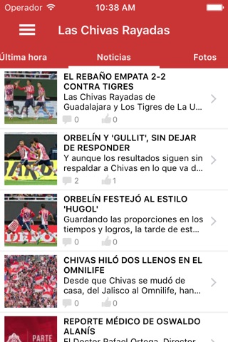 Las Chivas Rayadas - "fans del CD Guadalajara" screenshot 2