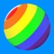 Rainbow Ball will need to overcome obstacles to meet it's ultimate objective of reaching the flag and collecting all the stars in each level