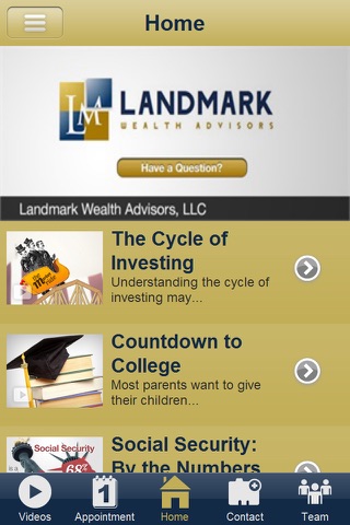 Landmark Wealth Advisors screenshot 2