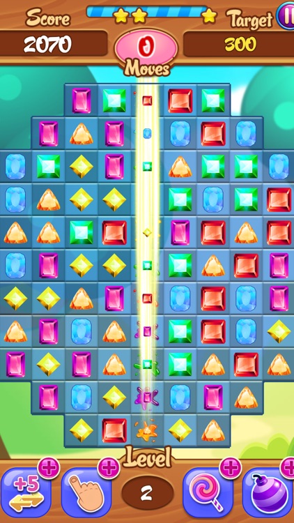 Diamond Crystal Crush Match 3 Gem HD