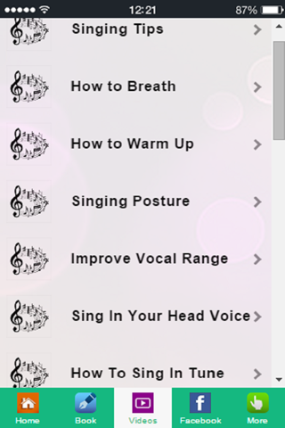 Singing Lessons - Learn How To Sing Better screenshot 2