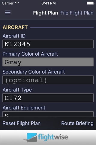Flightwise Flight Planner screenshot 3