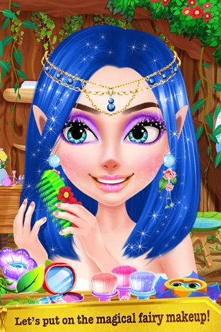 Magic Fairy Princess - Forest Party Salon: Spa, Makeup & Dressup Makeover Game screenshot 3