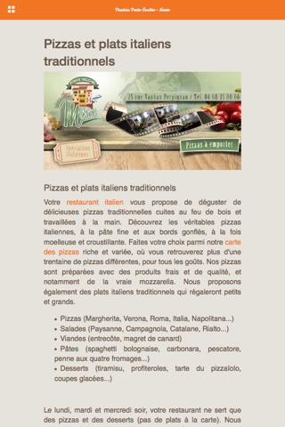 Pizzéria Ponte Vecchio Chez Mario screenshot 2