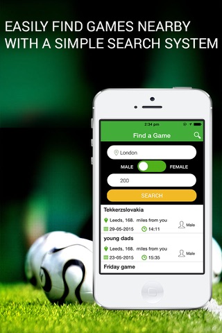 Super Sub - Find players, play games, create teams, arrange matches, connect & more. screenshot 3