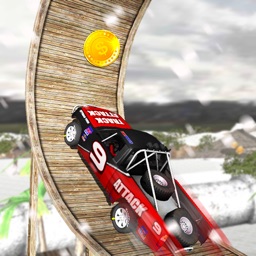 Hiver 4x4 Off Road Truck Stunt au volant courses Sim Un jeu de pilote Extrême voiture
