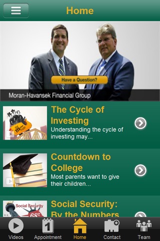 Moran-Havansek Financial Group screenshot 2