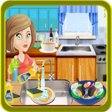 Activities of Kids Dish Washing & Cleaning - Play Free Kitchen Game