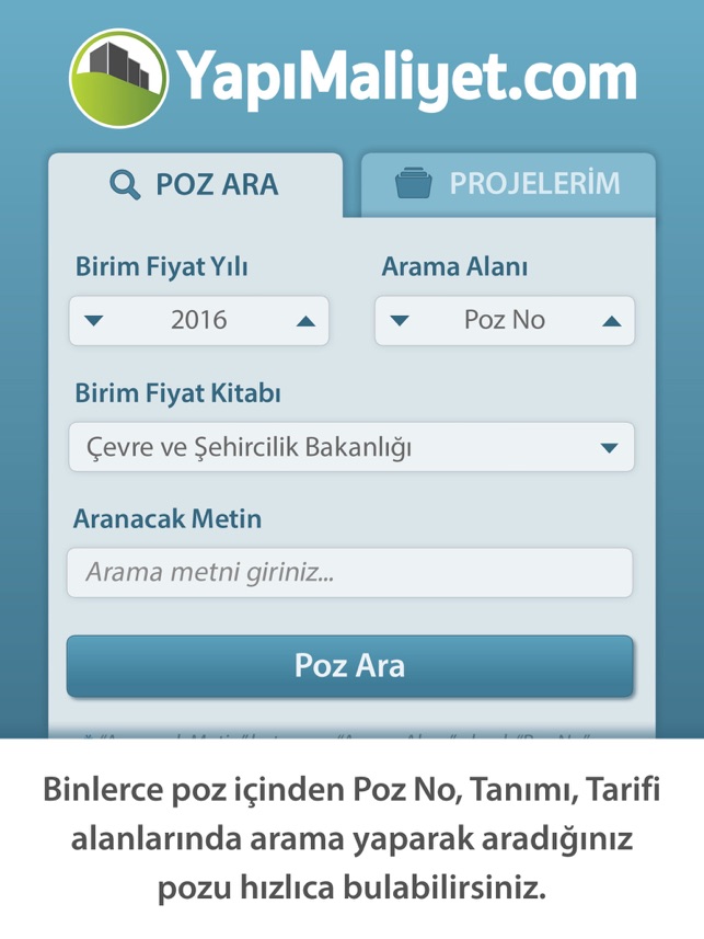 YapıMaliyet Tablet(圖2)-速報App