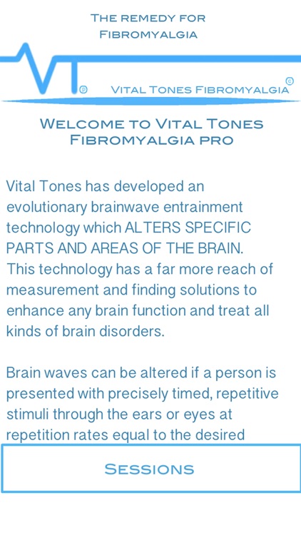 Vital Tones Fibromyalgia Pro