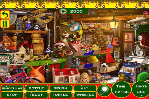 Christmas Santa Gift Hidden Objects screenshot 3