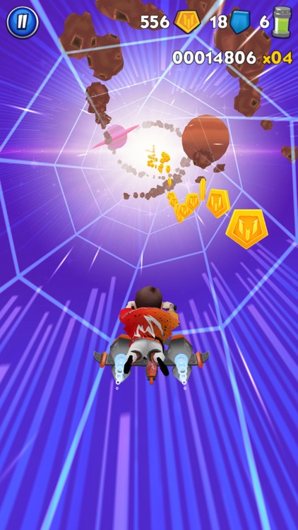 Messi Space Scooter Game screenshot-4