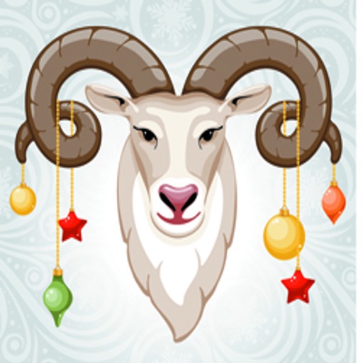 Christmas Goat Icon