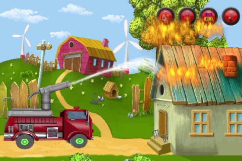 Fight Fires:Fire Truck And Firemen-Rush Hour:Reasoning Puzzle Games For Kids-Traffic Jam! screenshot 2