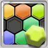 Colored hexagonal block