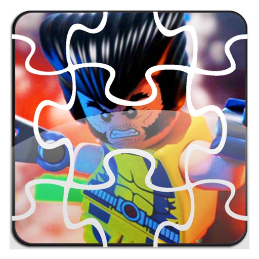 Cartoon Tiles Puzzle: Superheroes of lego Edition Icon
