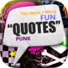 Daily Quotes Inspirational Maker “ Punk Rock ” Fashion Wallpaper Themes Pro